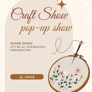 CRAFT SHOW LIVE FLYER LIKE THIS TO BE NOTIFIED